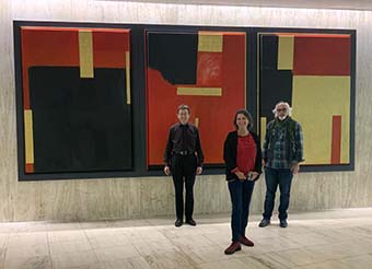 Besuch im Landtag beim Team von Brigitte Lösch